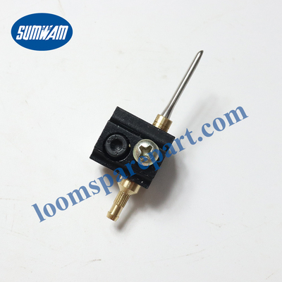 Picanol Omni Loom อะไหล่หัวฉีดแบบรูเดียวพร้อมฐาน