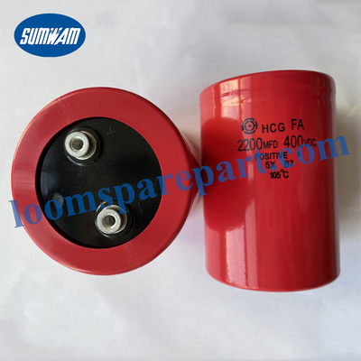 คาปาซิเตอร์ Picanol Loom อะไหล่ 2200 MF 400V DC