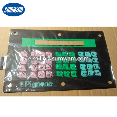 Pignone Loom Machine อะไหล่ FAST Keypad Membrane
