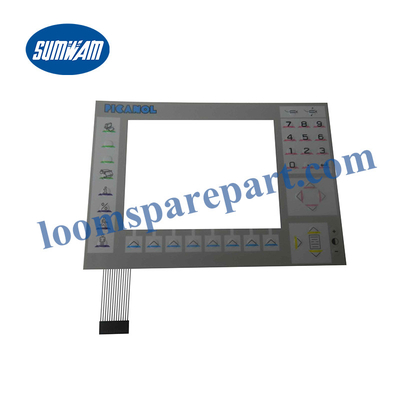 ผ้า Picanol Loom อะไหล่แผงสวิตช์เมมเบรน B155819 B163113 BA300360