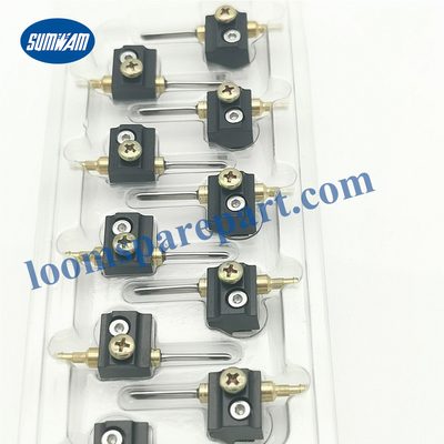 Picanol airjet loom อะไหล่ 19 รู Sub Nozzle ฐานอลูมิเนียม