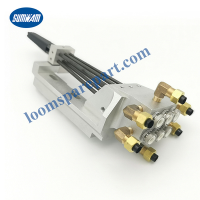 สิ่งทอ Toyota Loom อะไหล่หลักหกหัวฉีดพร้อมฐานเส้นด้ายย้อมสวิงหัวฉีด